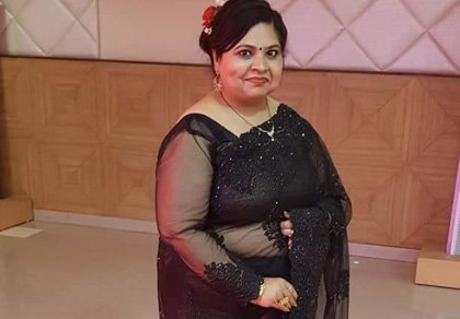 Sheetal's photo before bariatric surgery