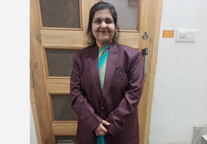 Vineeta Agarwal photo after bariatric surgery